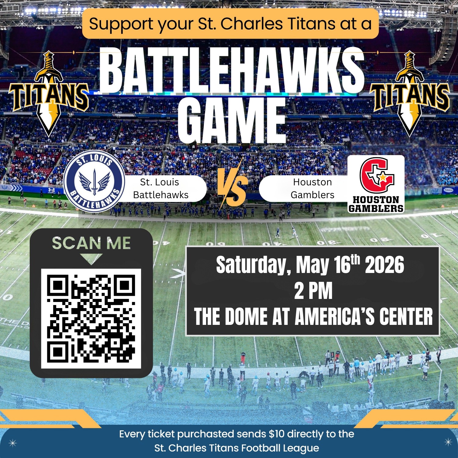 Titans at Battlehawks 2026